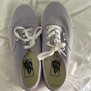 Vans Authentic Shoes worn only a few times in purple